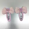 Pinzas para el Cabello de Celebridad de Internet, Lindos Accesorios para el Cabello de Moño de Dibujos Animados para Niñas, Accesorios de Princesa para Niños, Pinzas para el Cabello de Niñas Pequeñas, Adornos para el Cabello