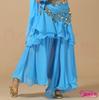 Ropa de rendimiento de danza india Estilo étnico Danza de Xinjiang Falda de danza deportiva y de fitness Falda de danza del vientre de gran vuelo Falda de pastel