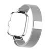 Adequado para relógio de arroz vermelho 3 pulseira de metal Milan fivela magnética três RedmiWatch2 pulseira de aço inoxidável