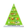 Nova Edição Modelo de Porção de Troca Alimentar Simulação de Orientação Nutricional Pagoda da Dieta Equilibrada para Residentes Chineses Edição Universal