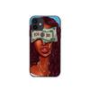 Iphone17 Nuevo Modelo de Comercio Exterior Ilustración Mejor Amigo Funda para Teléfono Funda para Teléfono Compatible con Xr Funda de Teléfono de Chica Negra de Moda