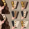 Diadema de Lana Tejida Estilo Li Qin para Mujer Pegatinas de Velcro para el Cabello Pegatinas para Flequillo Pegatinas Mágicas Accesorios para la Cabeza
