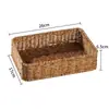 Cesta de Almacenamiento Kens Mimbre Imitación Grande Estilo Ins Armario Guardarropa Cesta de Almacenamiento Cesta de Almacenamiento Simple para Sala de Estar Cesta para Juguetes