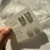 Pendientes de gatito lindos de diario, diseño de nicho 2024, nuevos pendientes elegantes de gato exquisitos que combinan con todo.
