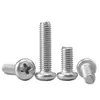Tornillos Mecánicos de Acero Inoxidable 304 con Cabeza Redonda Phillips Pm M2M3M4M5M6 para Electrónica, Electrodomésticos, Instrumentos y Energía Solar