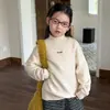 [Forro Polar] Elmo Beibei Moda Infantil Cálido y Versátil Tejidos para Niños y Niñas Invierno 2025 Moda Bordada Tejidos