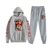 Comercio exterior nuevo hombre motosierra hombre motosierra pareja suéter con capucha leggings traje de dos piezas