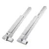 Cerradura de Barra de Empuje de Acero Inoxidable Tipo Empuje Plano para Puerta Cortafuegos, Cerradura de Escape de Incendios, Cerradura de Seguridad para Puerta, Versión con Alarma