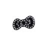 Accesorios de lazo de diamantes de imitación de color café negro, bonita funda para teléfono móvil hecha a mano, nueva joyería, parche, zapatos, pinza para el cabello con flores, venta al por mayor