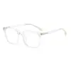Gafas Cuadradas de Negocio para Hombre Estilo Nuevo, Estilo Coreano, Sencillas, Anti-Luz Azul, Cambian de Color, Gafas sin Graduación para Hombre, Se Pueden Personalizar con Graduación