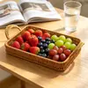 Cesta de frutas de snack especial, cesta de dulces creativa de mesa, cesta pequeña en forma de corazón para uso doméstico de snacks, cesta para recoger cerezas