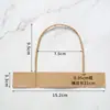 En stock al por mayor bolsa de papel asa de cuerda de mano cuerda de cuerda de papel kraft bolsa de mano bolsa de papel color cuerda de kraft cuerda de papel fabricantes