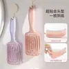 Pente de Costas com Glitter Doméstico em Forma de Arco Pente Fofo para Pentear Uso Úmido e Seco Cabeça do Pente Oca Pente de Massagem Atacado