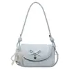 Bolso Pequeño Cuadrado Versátil de Hombro Cruzado Colorblock de Moda Nuevo Estilo Coreano para Mujer 2026