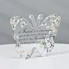 Adornos de Escritorio de Ángel Acrílico Personalizados Transfronterizos para el Día de la Madre, Día del Padre, Halloween, Decoraciones Navideñas, Adornos de Regalo