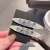 Presilha de Cabelo com Strass de Cristal Super Brilhante, Presilha Simples e Versátil para Franja, Presilha Jacaré Luxuosa, Grampo de Cabelo, Acessório de Cabelo