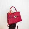 Bolso rojo para el Día de la Madre, bolso de boda para madres, bolso de mano de alta gama para señoras de mediana edad, bolso de boda para suegras.