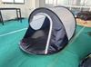 Tienda de Campaña al Aire Libre Estilo Totalmente Automática Apertura Rápida al Aire Libre Interior Forma de Barco Recubrimiento Impermeable al Viento y Protector Solar Tienda de Campaña Estilo Grueso Lanzada a Mano