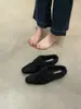 ¡Aumento de Altura! Pantuflas Peludas sin Cordones para Mujer, Moda Otoño e Invierno, Zapatos de Exterior con Puntera Cerrada a Mitad, Zapatos Peludos, Mocasines
