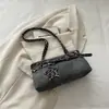 Bolso tote de ante retro popular transfronterizo para mujer, de alta gama, otoño e invierno, gran capacidad, estampado de leopardo, de un solo hombro, para llevar debajo del brazo