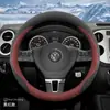 Funda de volante Volkswagen para Sagitar, Lavida, Magotan, ID3, Passat, Tiguan L, Bora, CC, Tharu, Tayron, funda de volante de invierno