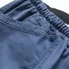 Pantalones rectos de workwear retro americano para hombre, diseño único estilo japonés con bolsillos de doble capa, pantalones casuales con un ambiente moderno