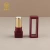 Tubo de lápiz labial hueco transparente cuadrado, material de embalaje, tubo de lápiz labial de cera bucal DIY, tubo vacío, tubo de lápiz labial de alta calidad, venta al por mayor