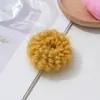 Cuerda para el pelo de lana cálida para otoño e invierno, con diseño de bobina, ensanchada y engrosada, banda de goma elástica alta sin costuras, accesorios para el pelo de felpa, nuevo accesorio para la cabeza