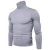 Amazon Comércio Exterior Transfronteiriço Novo Suéter de Gola Alta Masculino Tricô Estilo Coreano Moda Casual Suéter Pulôver para Homens