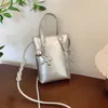 Bolsa Estilosa para Batatas Fritas com Textura de Couro Macio para Mulheres, Moda de Verão, Bolsa para Celular Mais Vendida, Bolsa Versátil, Bolsa de Ombro, Bolsa Transversal para Mulheres