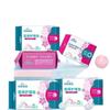 Algodón floreciente almohadilla para el cuidado médico tipo toalla sanitaria diaria noche hogar cuidado menstrual para mujeres toalla sanitaria