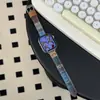 Adequado para Apple S12S9876543Se Novo Arco-Íris Dopamina Desenho Animado Menina Pulseira de Relógio
