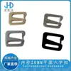Aleación de Zinc Diámetro Interior 20MM Gancho de Alambre de Resorte Hebilla de 9 Caracteres Seis Caracteres Suministro del Fabricante Hebilla de Hardware para Correa de Equipaje Mochila