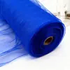 Envío Transfronterizo de un Rollo de Tul de Malla Extra Grande para Decoración de Festivales y Bodas, Tela Transparente para Montaje de Fiestas y Fondos