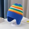 Sombreros Cálidos de Otoño e Invierno para Niños, Sombreros para Bebés y Niños Pequeños, Lindos Sombreros con Protección para las Orejas de Oso, Sombreros Gruesos Cálidos a Prueba de Viento, Dibujos Animados