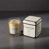 Vela Aromática de Cera Colorida Quarto Casa Fragrância Duradoura Cera de Soja Aromaterapia Óleo Essencial Copo Transparente Vela de Aromaterapia