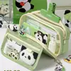 Estojo de Lápis Panda Conjunto de Papelaria Estilo Ins Caixa de Papelaria Para Voltar às Aulas Presente de Recompensa para Aluno do Ensino Fundamental Souvenirs de Papel e Caneta Atacado