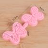 Silicona Molde Decoración de Pasteles Redondo Hojas Flores Pequeñas Silicona