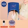 Gorro de moxibustión con calentamiento eléctrico, gorro para la cabeza para fumigación, gorro de ajenjo, compresa caliente herbal, gorro lunar, gorro de moxibustión de ajenjo para la cabeza