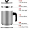 Gadget de Cocina Más Vendido Filtro de Residuos Olla de Aceite Gran Capacidad Botella para Verter Aceite de Acero Inoxidable Estilo Japonés con Tapa Separador de Aceite