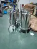 Filtro de micro-poros em aço inoxidável 304 para filtração de membrana química e microbiana de vinho tinto de alto teor alcoólico, vinho branco