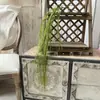 Bosque Escandinavo Verde Planta Verde Hoja Verde Techo de Salón de Bodas Mimosa Plástico Flor Falsa Hierba de Amante Eucalipto