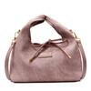 Bolsa Versátil de Verão Feminina de Grande Capacidade 2025 Novo Design de Nicho Bolsa Transversal Simples Bolsa de Mão Bolsa de Viagem Formato de Bolinho