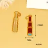 Brújula Oceánica Pirata de Estilo Mixto Transfronterizo Accesorios de Joyería DIY Esmalte Aleación Collar Pendiente de Arete Dijes