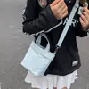 Bolsa Pequena de Mão Estilo Ins Casual para Mulheres Nova Moda 2025 Bolsa Saco Bolsa de Ombro Transversal Casual