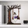 Fantasma escalofriante en columpio Estante de libros de fantasmas de madera Columpio - Un regalo para amantes de los libros