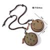 Bolso Retro Creativo de Cuello Cara Sonriente Nuevo Bolso Digital para Llaves Lindo Bolso para Audífonos Mini Colgante de Bolsa Pequeña Personalidad