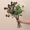 Ramo de flores artificiales de diente de león, adecuado para decoración del hogar, decoración de sala de estar, arreglos de hotel y boda, y como planta verde para arreglos florales