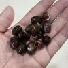 Acessórios de joalheria 12*17mm acrílico furo grande duas cores contas tipo barril contas soltas para pulseira e colar DIY acessórios atacado