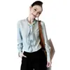 Blusas Femininas Lindas e Super Estilosas, Novo Design Francês para a Primavera de 2026, Moda de Nicho com Senso de Elegância, Mangas Longas